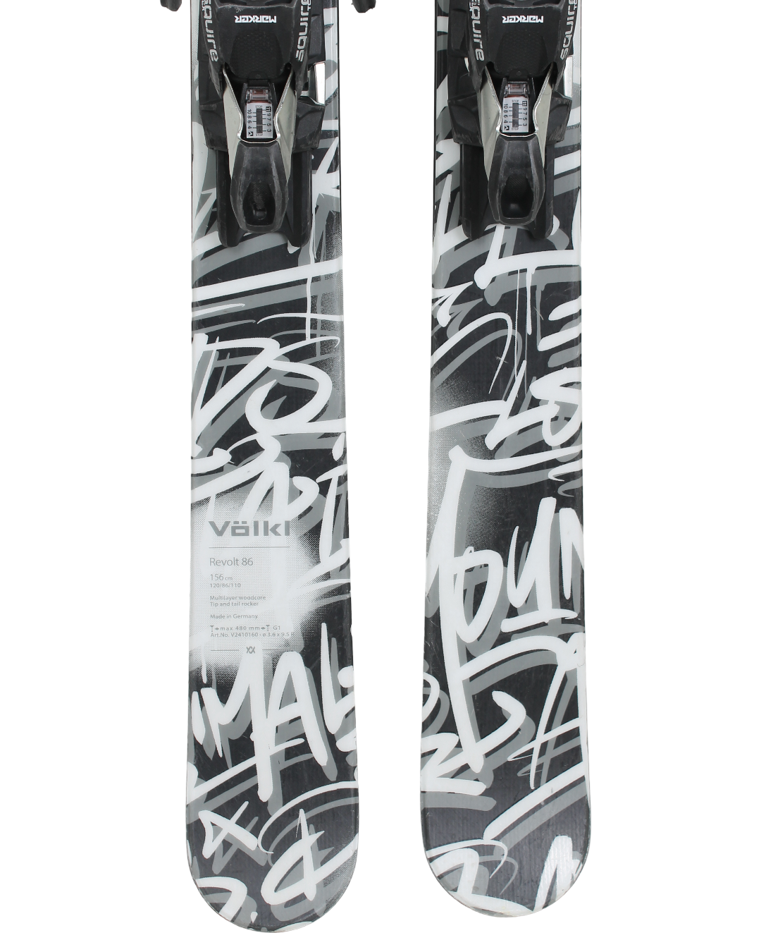 Volkl Revolt 86 White/Grey