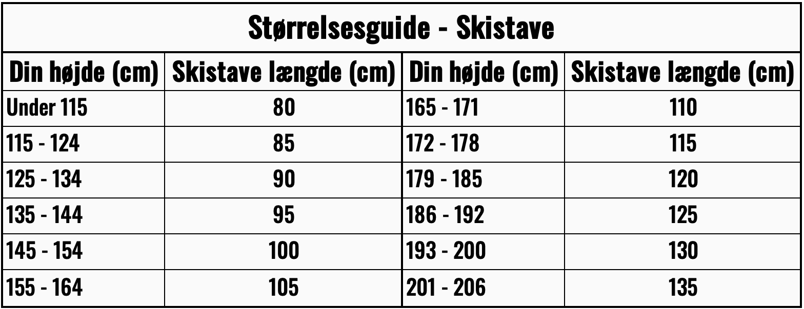 Skistave (249 DKK)