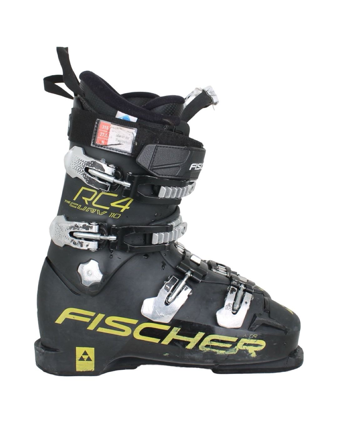 Fischer RC4 Curv 110 XTR Gul/ Svart