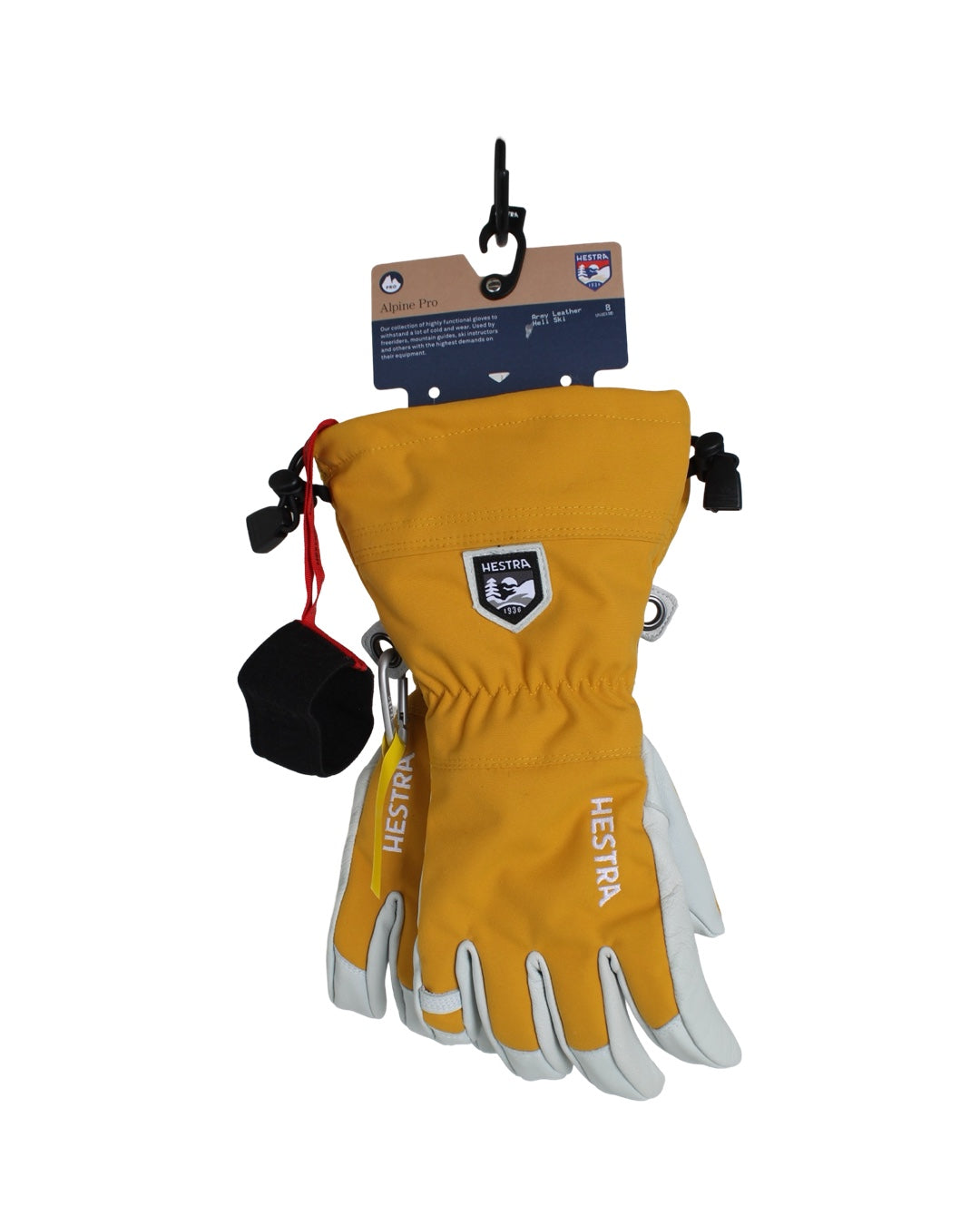 Hestra Heli 5 Fingers Gul
