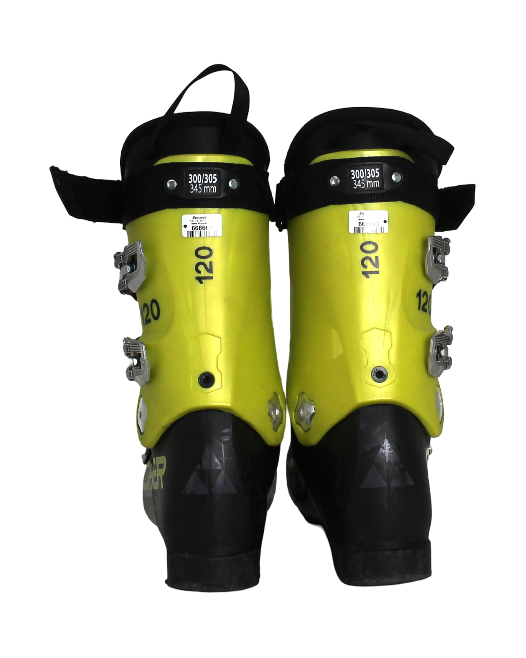 Fischer The Curv XTR 120 Black/Yellow