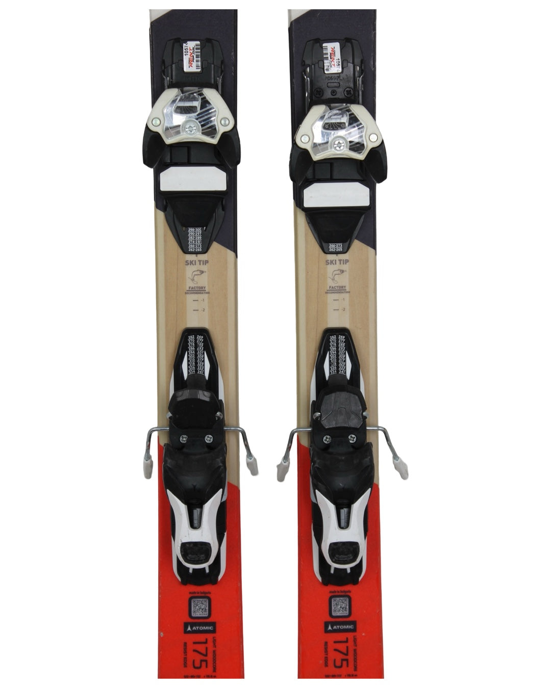 Atomic Punx 5 Röd/vit