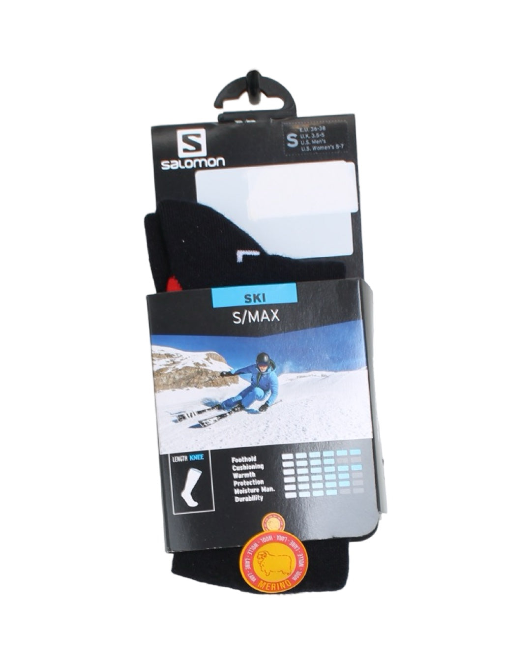 Salomon S/max Svart/Röd