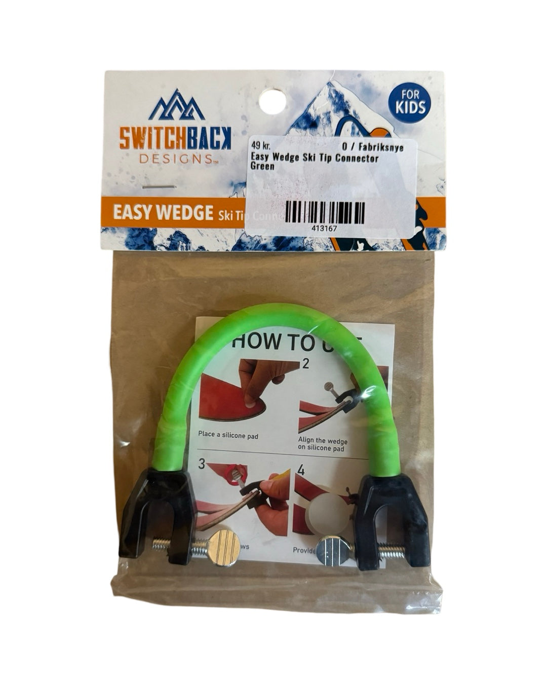 Easy Wedge Ski Tip Connector Grön